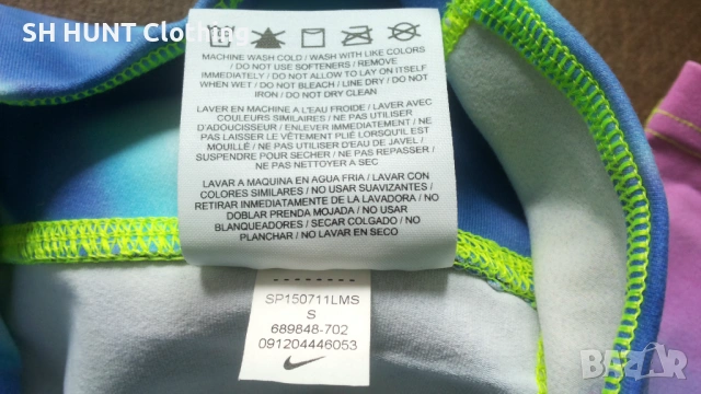 Nike Dri-Fit Legendary Lava Tight Pants Leggings Volt 689848-702 Women's Размер S дамски клин 10-64, снимка 11 - Клинове - 53213786