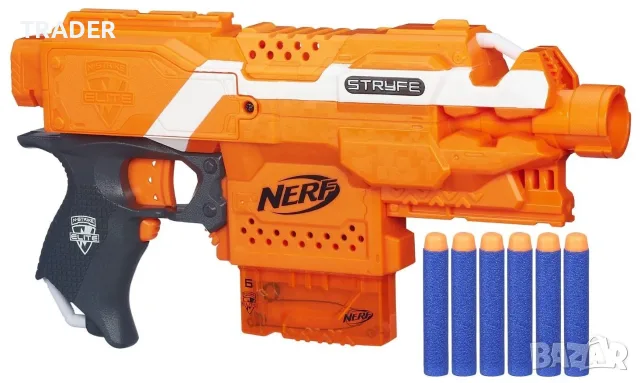 пистолет пушка Бластер Hasbro Nerf N-Strike Elite - Stryfe
