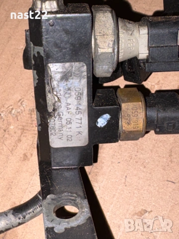 Тръбичка турбо за Ауди А6 Ц5 Шкода Супърб 2.5TDI 163 059145771К, снимка 3 - Части - 54030989