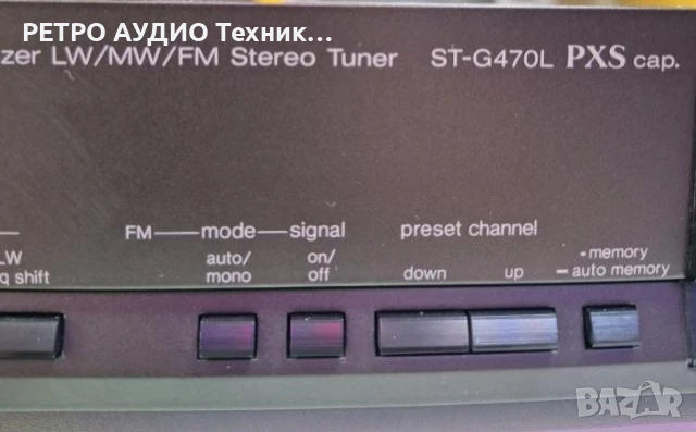 Стерео тунер Technics, mod. ST-G470L
, снимка 2 - Ресийвъри, усилватели, смесителни пултове - 50944279