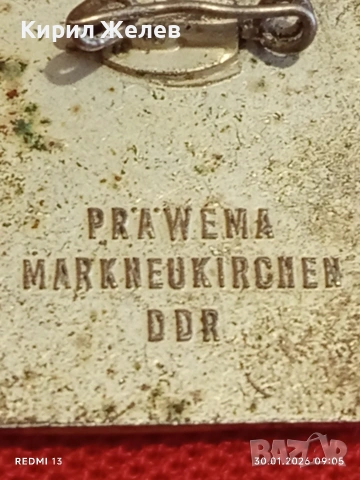 Стара значка БЕРЛИН столица на ГДР за КОЛЕКЦИЯ ДЕКОРАЦИЯ 53569, снимка 6 - Колекции - 53279095