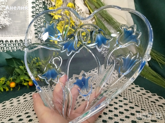 Фруктиера сърце ❤️, снимка 2 - Чинии - 52942966