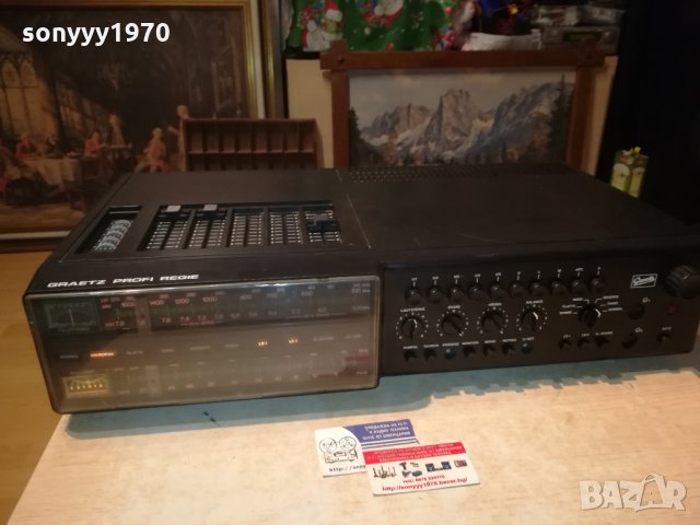GRAETZ PROFI REGIE-RECEIVER-MADE IN WEST GERMANY 3112210757, снимка 7 - Ресийвъри, усилватели, смесителни пултове - 35282223