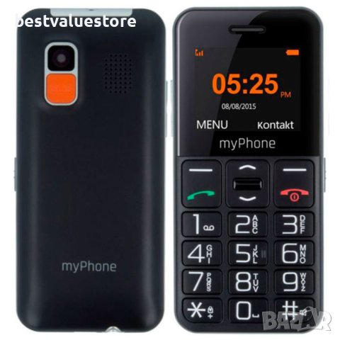 Мобилен Телефон Gsm Myphone Halo Easy Black 1.70 ", Задна Камера 0.3 Mpx, снимка 3 - Други - 42860193