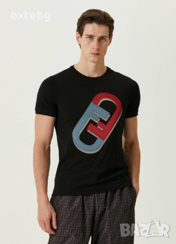 FENDI нова оригинална тениска XXL, снимка 2 - Тениски - 54152936