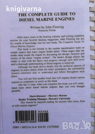 Complete guide to diesel marine engines John Fleming, снимка 2 - Специализирана литература - 35518878