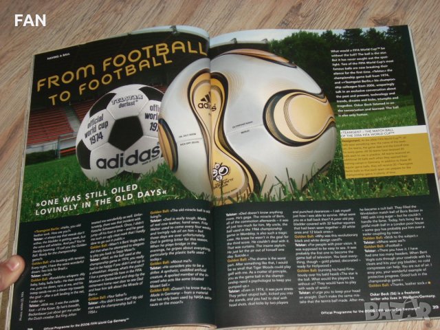 Оригинална програма от Световното първенство по футбол в Германия през 2006 г., снимка 3 - Фен артикули - 30327336