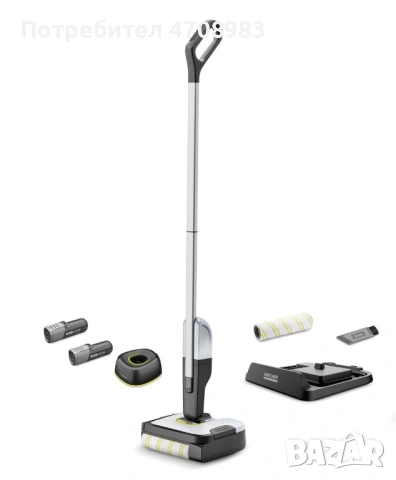 Уред за почистване на под Kärcher FC 2-4 Battery Set като нов + екстри, снимка 4 - Прахосмукачки - 53097947