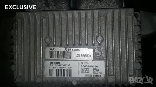 Компютър автоматични скорости за Citroen C5 I (DC) (03.2001 - 08.2004), автоматик, № S 118047507