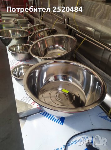 Легени/купи/ от неръждаема стомана. Алпака! Различни размери! Чисто нови! ХИТ цена 9лв/4,60€, снимка 11 - Други - 38702455