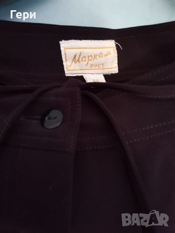 Тъмночервен елегантен панталон, снимка 2 - Панталони - 37855220