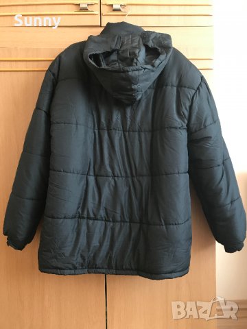 РАЗПРОДАЖБА! Ватирано Мъжко Яке с качулка Топло зимно яке, снимка 3 - Якета - 31393009