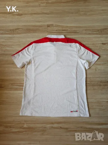 Оригинална мъжка тениска с яка Scuderia Ferrari, снимка 3 - Тениски - 50023770