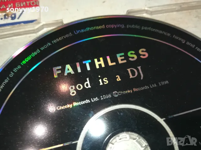 FAITHLESS CD 0502251027, снимка 6 - CD дискове - 48973868