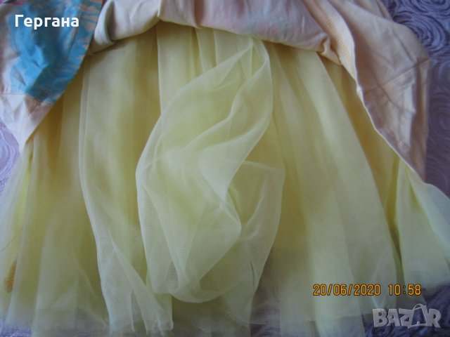 Красива рокля за 5-7 г., снимка 3 - Детски рокли и поли - 29212269