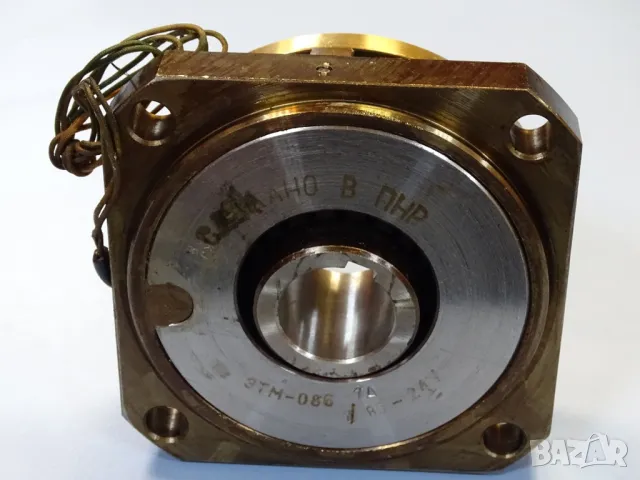 Съединител електромагнитен ETM-0.86 1А/1H (ЭТМ-0.86 1А/1H) electromagnetic multi-plate clutch 24VDC, снимка 7 - Резервни части за машини - 47490520