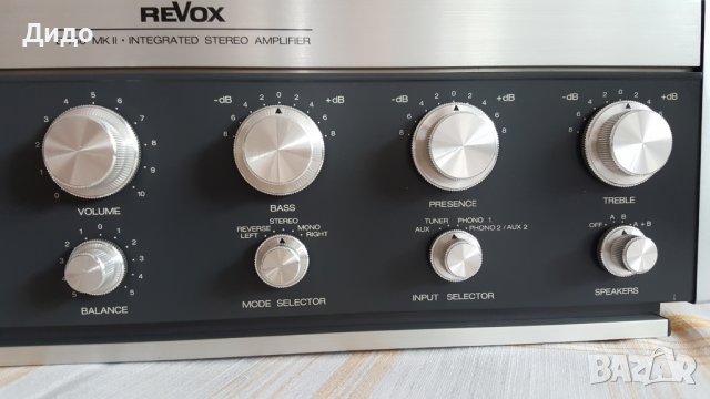 ​ReVox  B 750 MK II  , снимка 3 - Ресийвъри, усилватели, смесителни пултове - 37547936