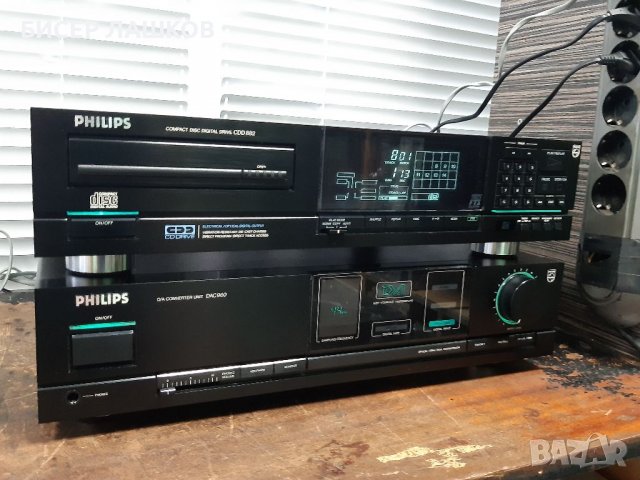 Philips cdd 882+Philips dac 960, снимка 3 - Ресийвъри, усилватели, смесителни пултове - 37770345