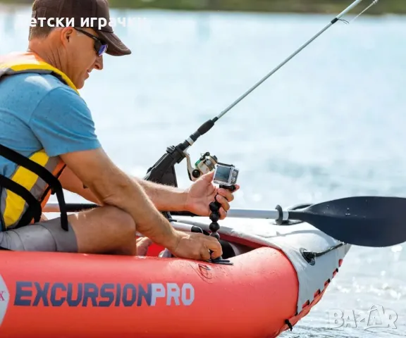 Надуваем каяк за екскурзии INTEX Excursion PRO K1 Kayak, снимка 5 - Водни спортове - 50027716