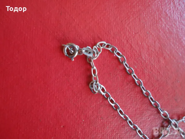 Невероятна сребърна верижка колие 10, снимка 7 - Колиета, медальони, синджири - 47464373