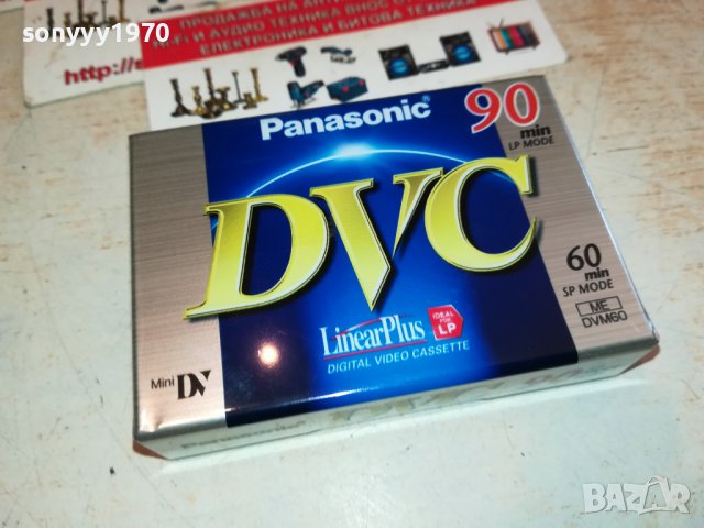 поръчана-panasonic mini dv cassette-MADE IN JAPAN 1810221340, снимка 6 - Аудио касети - 38369538