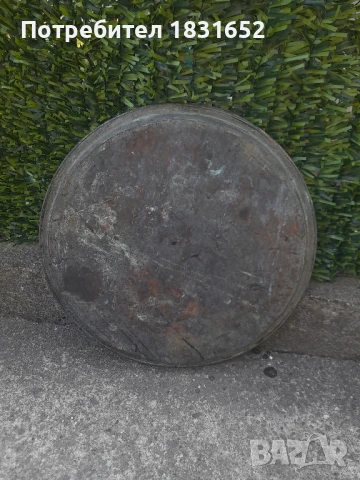 Стара медна синия, снимка 7 - Антикварни и старинни предмети - 51150184