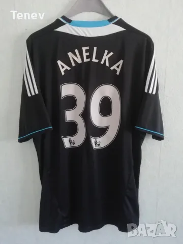 Chelsea Anelka Away 2011-2012 Adidas оригинална тениска фланелка Челси Анелка екип 