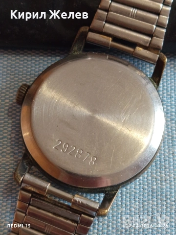 Стар механичен часовник ПОБЕДА СССР рядък за КОЛЕКЦИЯ 24049, снимка 6 - Антикварни и старинни предмети - 54118898