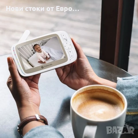 Бебефон с камера Motorola VM85 Connect 5.0” Wi-Fi®, снимка 6 - Бебефони - 51258742