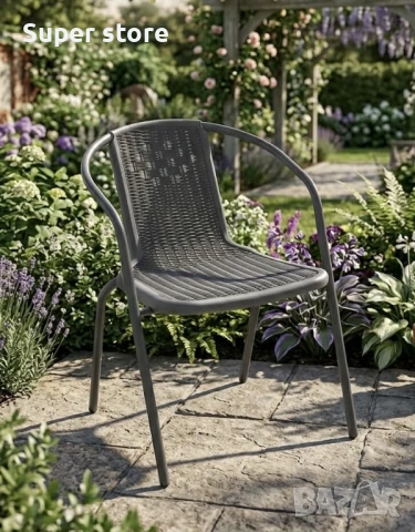 Градински стол, снимка 6 - Градински мебели, декорация  - 54125137