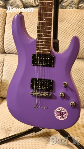 Schecter C-6 Deluxe Satin Purple - ъпгрейдвана, като нова