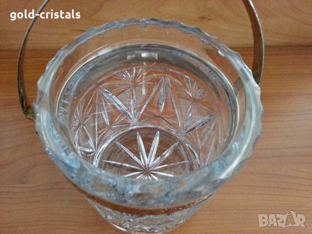 Ретро кристална ледарка , снимка 6 - Антикварни и старинни предмети - 29631145