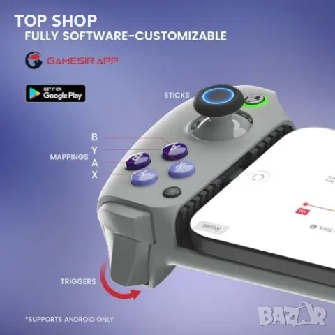 Нов Уникален G8 Геймърски Контролер със Сменяеми Панели, снимка 7 - Аксесоари - 49343940
