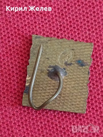 Рядка колекцинеска значка с бял емайл КЮСТЕНДИЛ 28315, снимка 4 - Колекции - 37165234