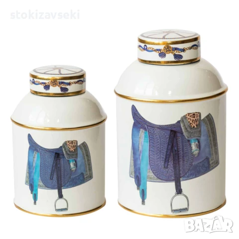 Керамичен буркан, 2 размера, снимка 1