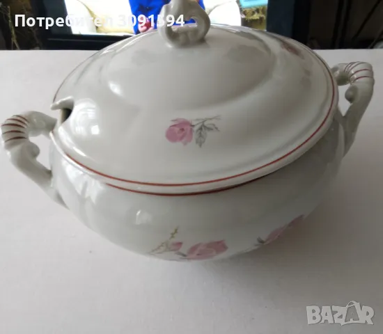 Супник ретро винтидж български порцелан Изида, снимка 1