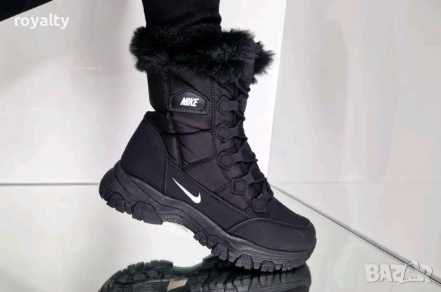 Nike Спортни Черни Дамски Апрески С Вата (36-41)