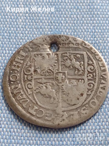 Сребърна монета Орт 1621г. Сигизмунд трети Полша 13620, снимка 9 - Нумизматика и бонистика - 42890626