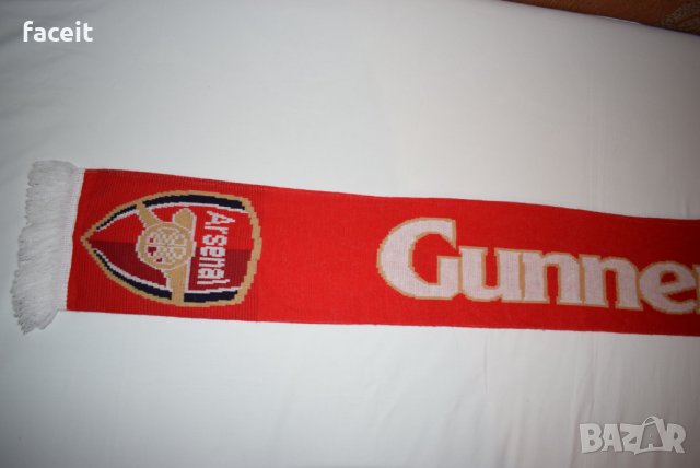 Arsenal - Gunners - Страхотен 100% ориг. футболен шал / Арсенал, снимка 8 - Футбол - 31181597