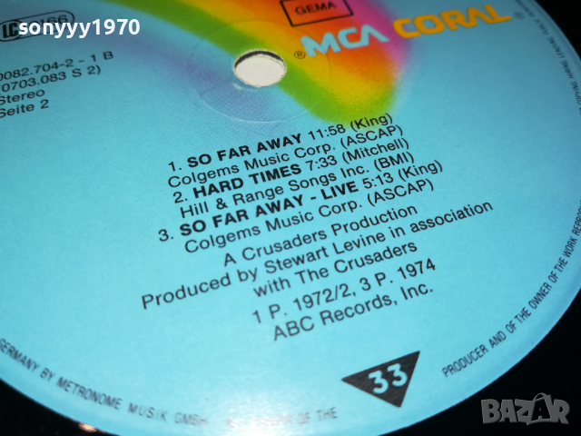 поръчани-CRUSADERS-ENGLAND-2 ПЛОЧИ 1904221254, снимка 9 - Грамофонни плочи - 36506524
