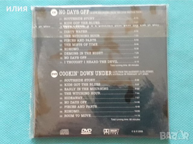 John Mayall & The Bluesbreakers – 2003 - No Days Off(CD)/Cookin' Down Under(DVD Video)(Blues Rock), снимка 2 - CD дискове - 42661380