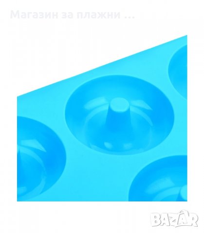 СИЛИКОНОВАТА ФОРМА С 6 ГНЕЗДА ЗА ПОНИЧКИ, ПОДХОДЯЩА ЗА ПЕЧЕНЕ И ЗАМРАЗЯВАНЕ - код 2889, снимка 4 - Форми - 33910596