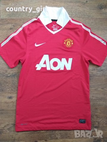 Nike Manchester United - страхотнао мъжка тениска КАТО НОВА, снимка 7 - Тениски - 29477060