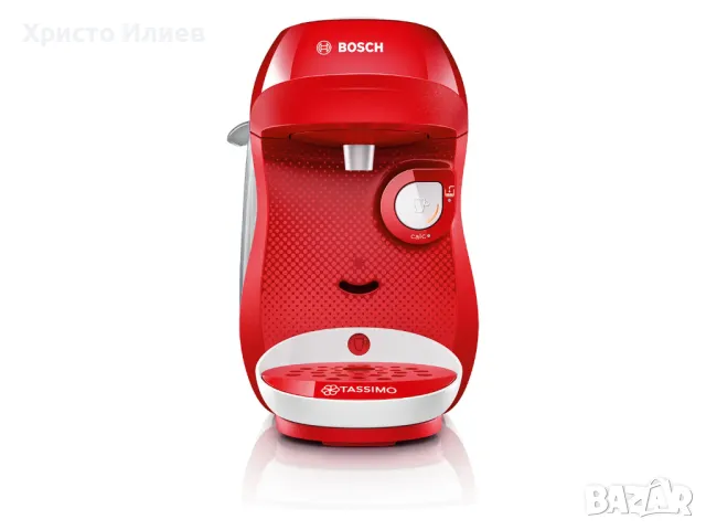 Кафемашина с капсули BOSCH Tassimo Happy - червена, снимка 2 - Кафемашини - 48959917
