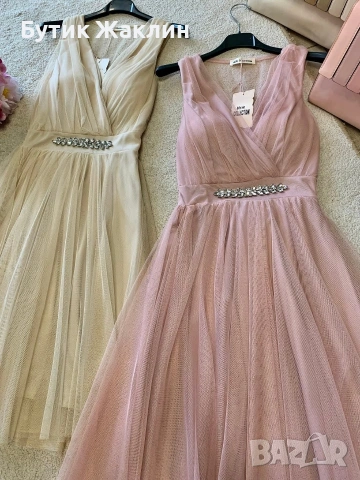 Дамска елегантна рокля , снимка 7 - Рокли - 53989999