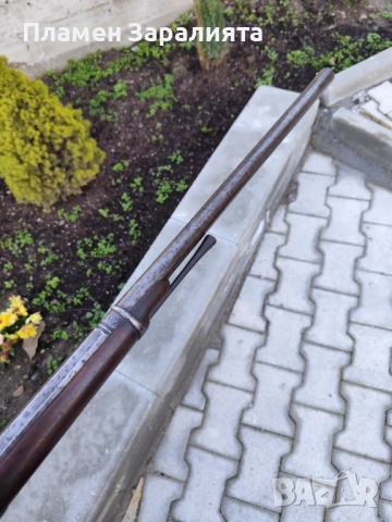 Автентична капсулна дамаскова пушка, снимка 15 - Антикварни и старинни предмети - 52788340