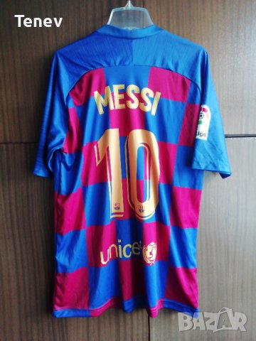 FC Barcelona Lionel Messi Nike тениска фланелка Барселона Меси размер М  , снимка 2 - Тениски - 36689336