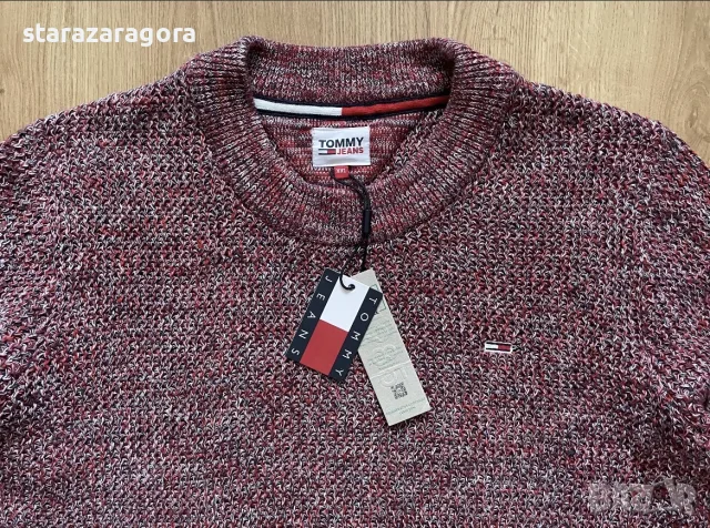 Tommy Hilfiger Slim Fit Pullover 2XL, снимка 6 - Пуловери - 56382384