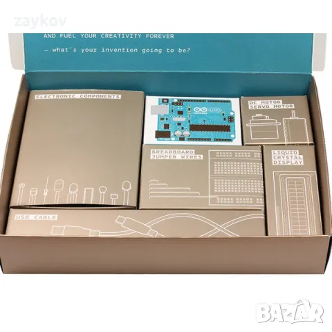Arduino Starter Kit – Комплект за първи стъпки с Ардуино, снимка 3 - Друга електроника - 47897451