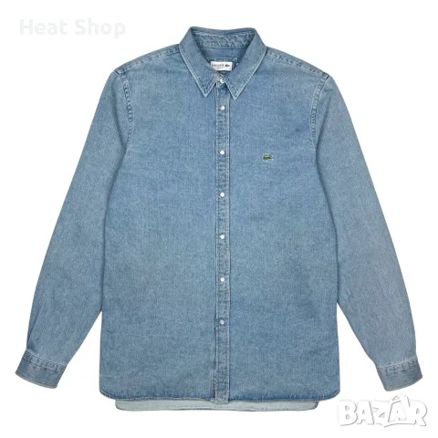 Мъжка риза Lacoste Regular Fit Long Sleeve Denim Shirt